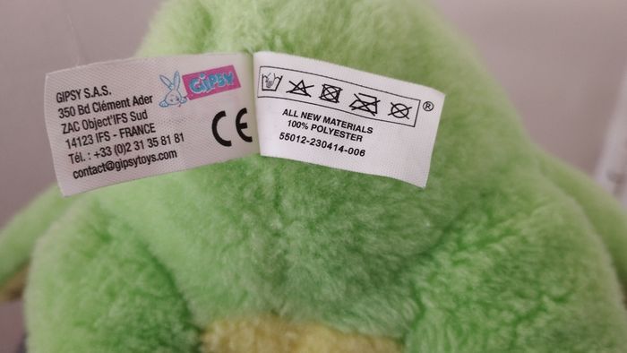 Peluche Gipsy Petillous Color - photo numéro 5