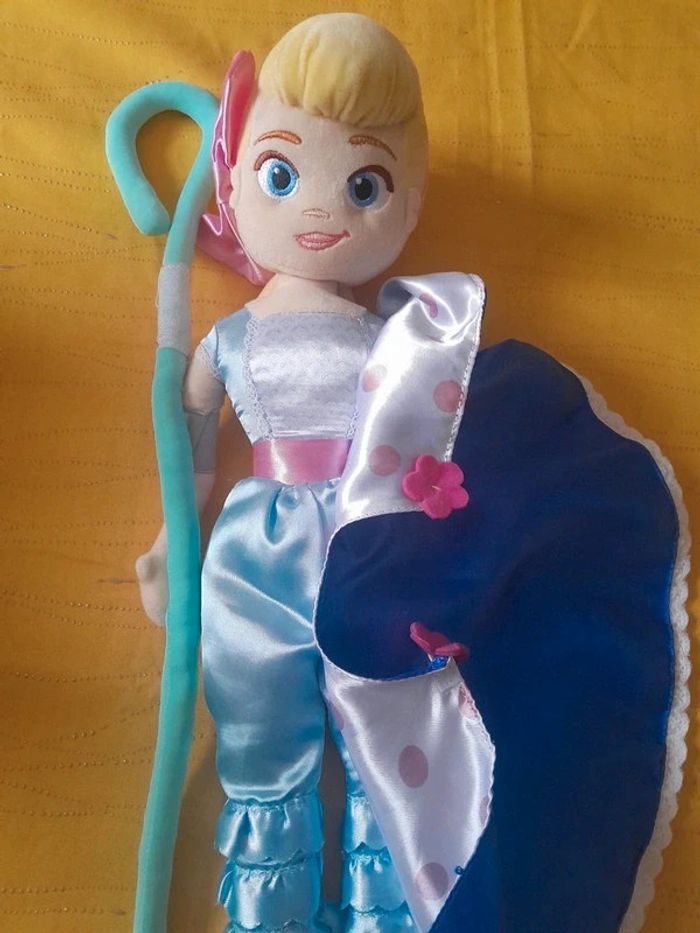 Lot de 2 Peluches rares Toys Story Disney Pixar Bo Peep et Bouton d'or - photo numéro 9