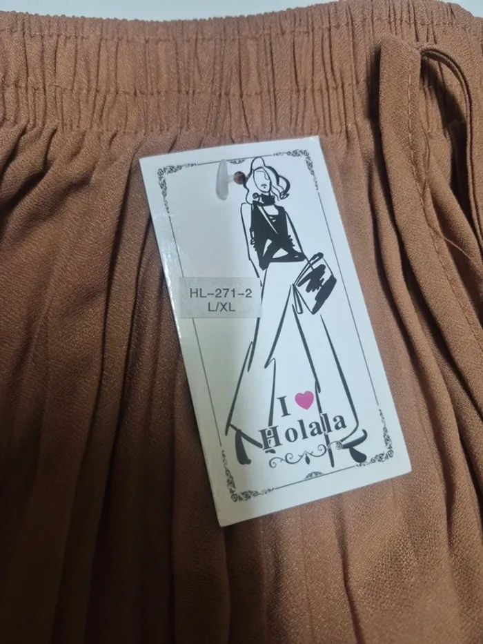 Jupe longue marron - photo numéro 3