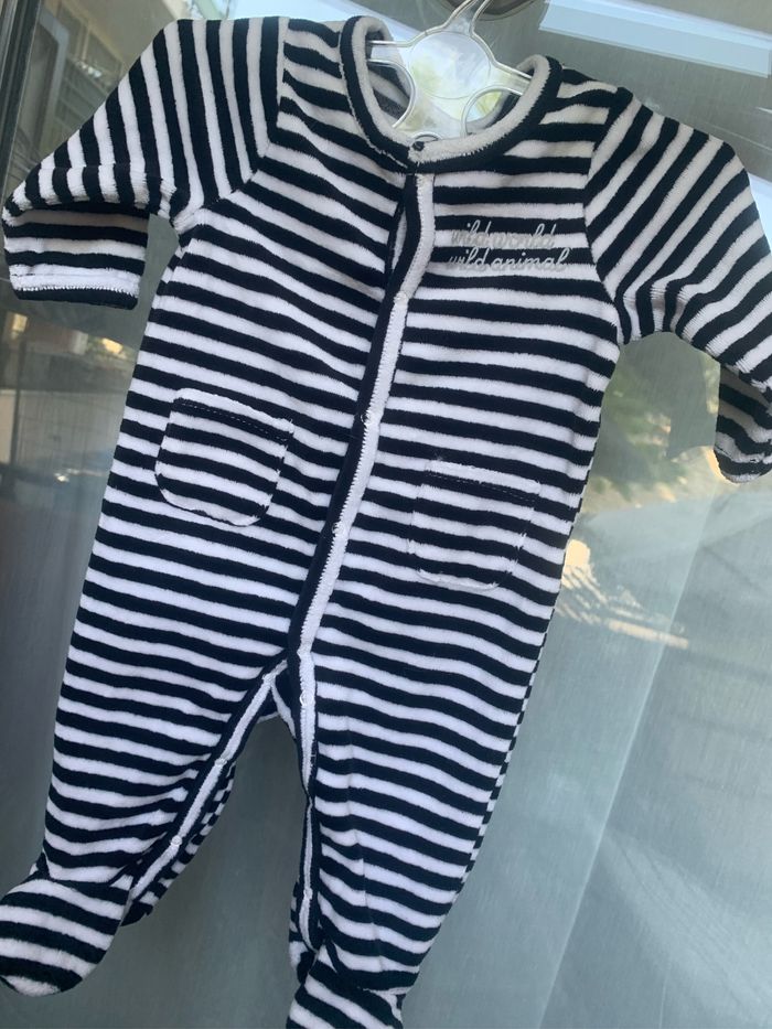 Lot de 4 grenouillères (3 mois) - photo numéro 2