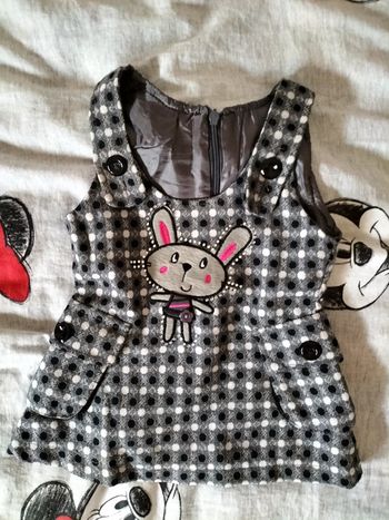Robe salopette lapin 🐰
