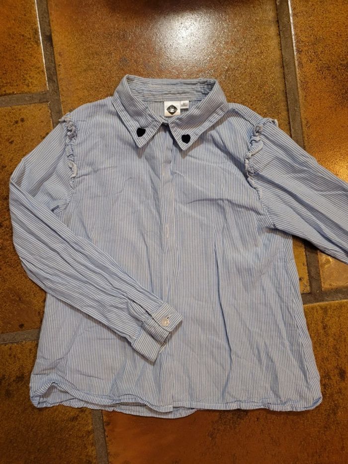 Chemise à volants chic fille 5ans Z