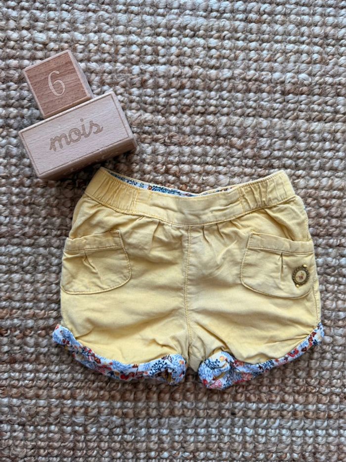 Short velours côtelé Sergent Major 6mois / 68cm