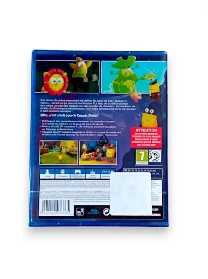 Bob l'éponge Cosmic shake Ps4 - photo numéro 2