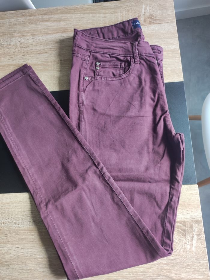 Pantalon prune - photo numéro 2