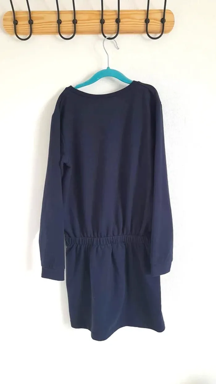 Robe Pull bleu marine Z kids taille 10 ans - photo numéro 3