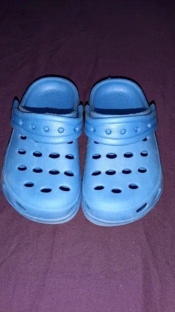 Sabots bleus