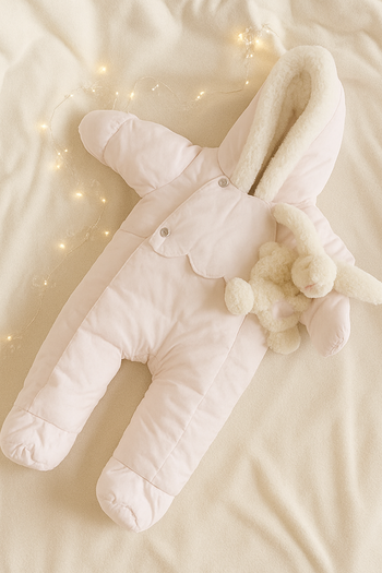 Combinaison pilote rose pale 6 mois - Jacadi