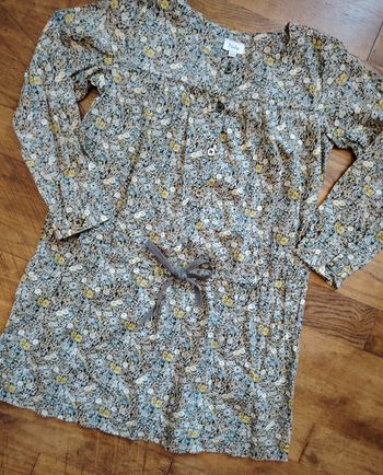 Robe fluide manches longues 8 ans