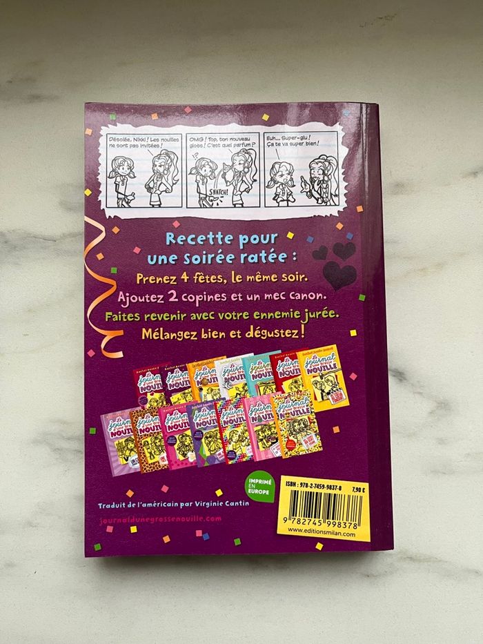 Livre Le journal d’une grosse nouille - photo numéro 2