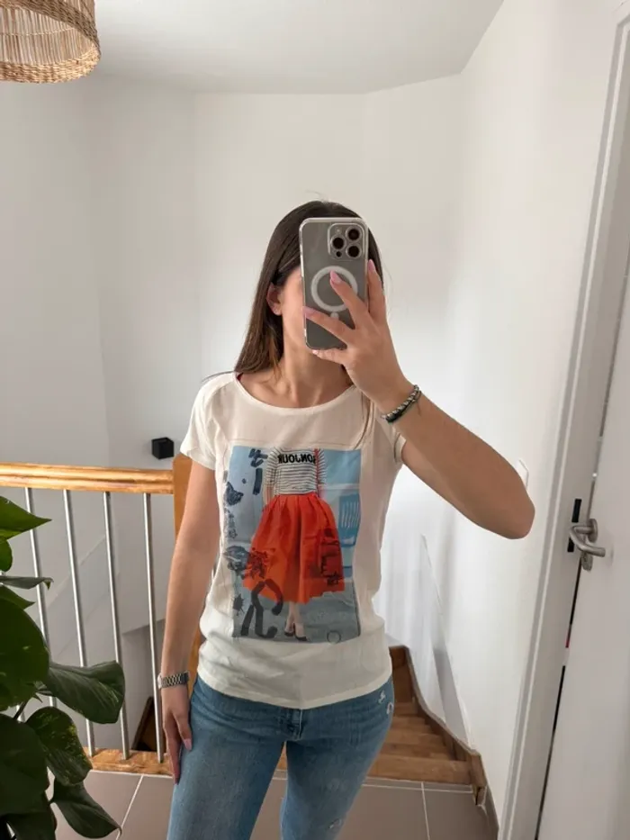 T-shirt blanc grain de malice XS