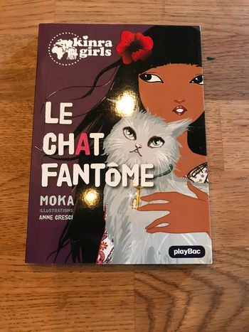 Livre Kinra Girls Numéro 2 Le chat fantôme