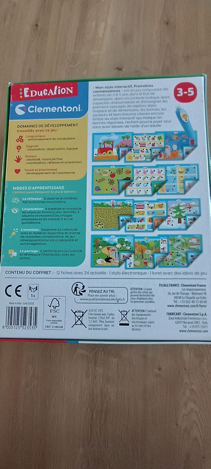 Jeu Premières connaissances - photo numéro 5