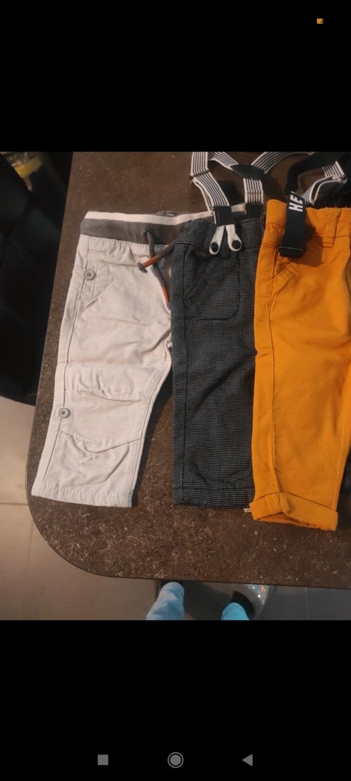 Lot pantalons