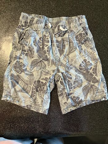 Shirt garçon gris bleu 7 ans Kiabi 