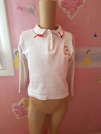 Polo fille 6 ans