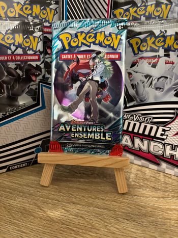Booster Pokémon Aventures Ensemble rescellé 