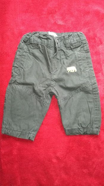 Pantalon noir 3 mois garçon Super U