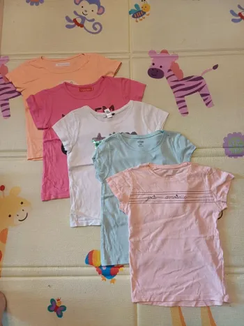 Lot t-shirts 5 ans