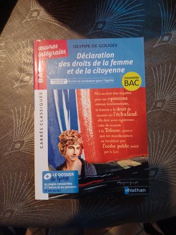 Déclaration des droits de la femme