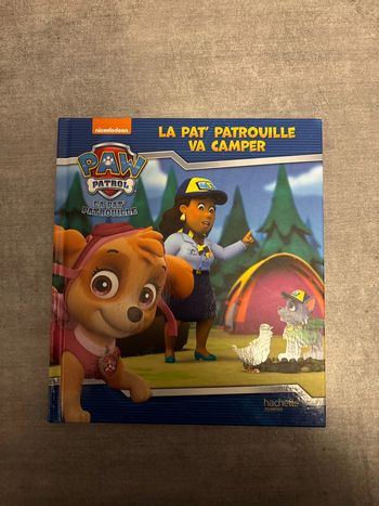 Livre la Pat’Patrouille va camper