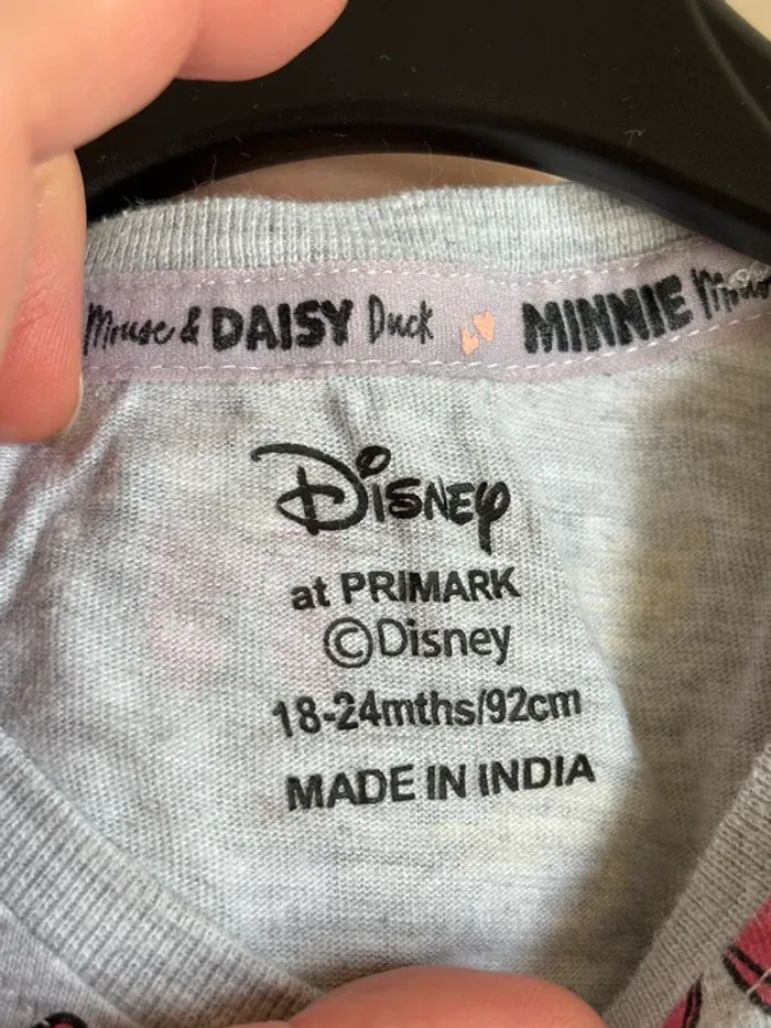 Lot pyjama 2 pièces + t-shirt supplémentaire Minnie Daisy Disney 18-24 mois - photo numéro 10
