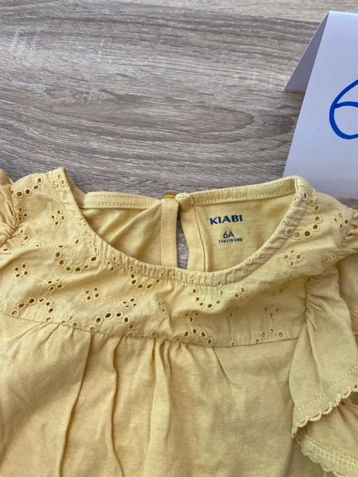 Lot 2 T-shirts fille et une jupe 6 ans Petit Bateau - photo numéro 6