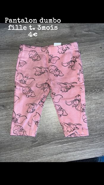 Pantalon dumbo fille