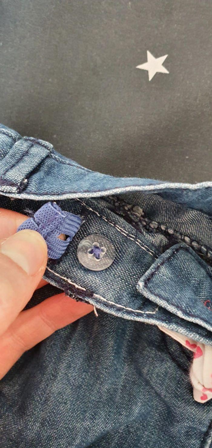 Short en jean TAO Tape à l'œil taille 12 mois en très bon état - photo numéro 5