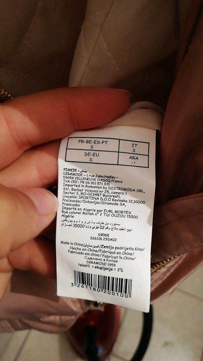 Bomber rose poudré - photo numéro 4