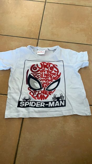 T-shirt Spiderman 3 ans