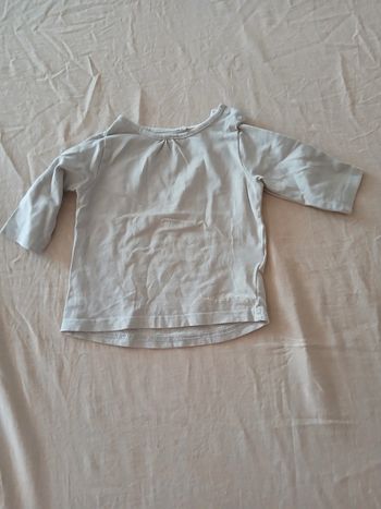 Tee-shirt manches longues 3 mois