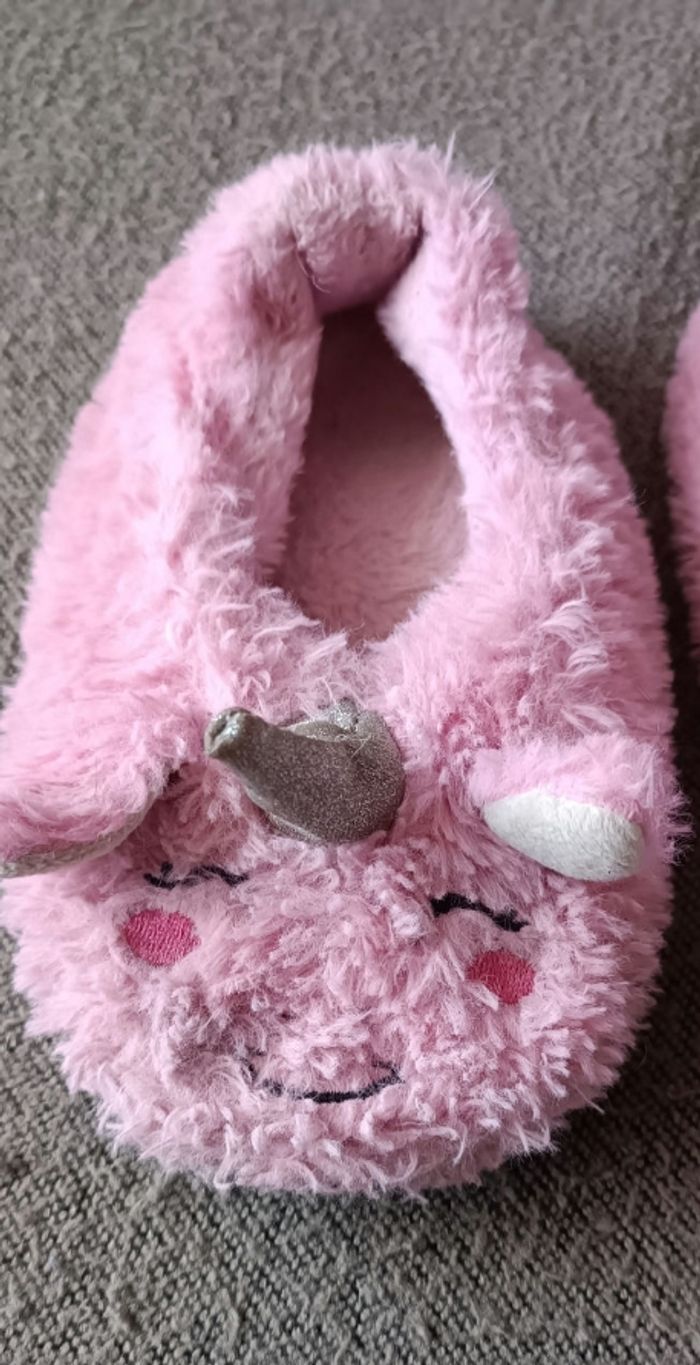 Chaussons licorne - photo numéro 2
