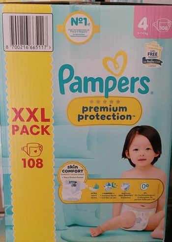 Couches Pampers Premium Protection T4