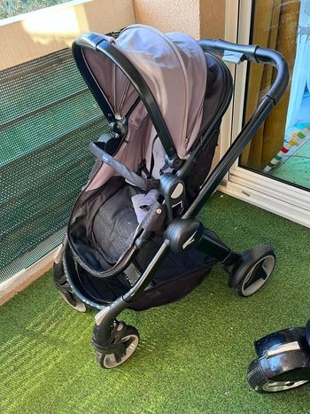 Poussette chicco fully single 2 en 1 transformable