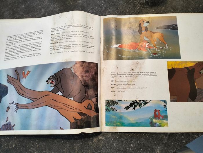 Vinyle histoire Rox et Rouky ( Disney) - photo numéro 8