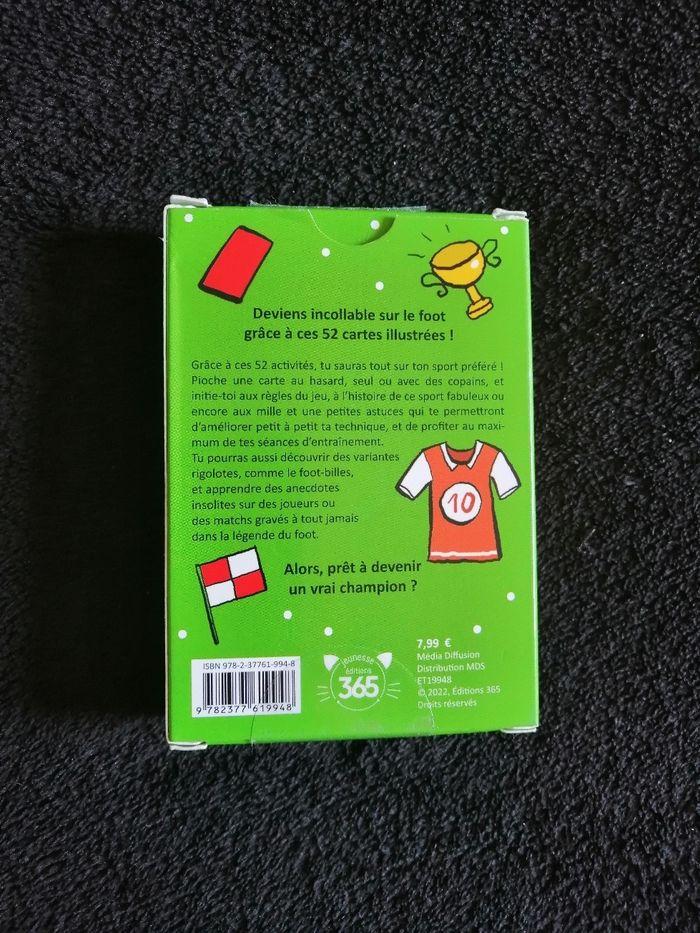 Jeu de carte special foot - photo numéro 2