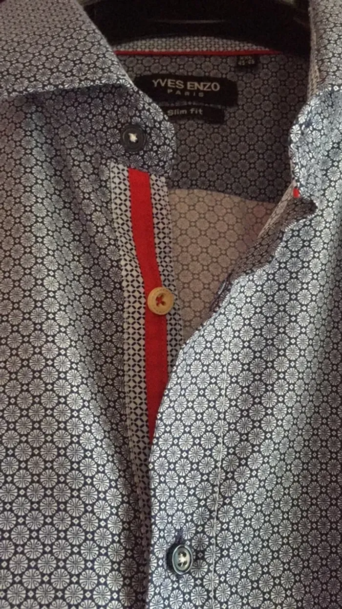 Chemise Yves Enzo ( Slim fit) - photo numéro 6