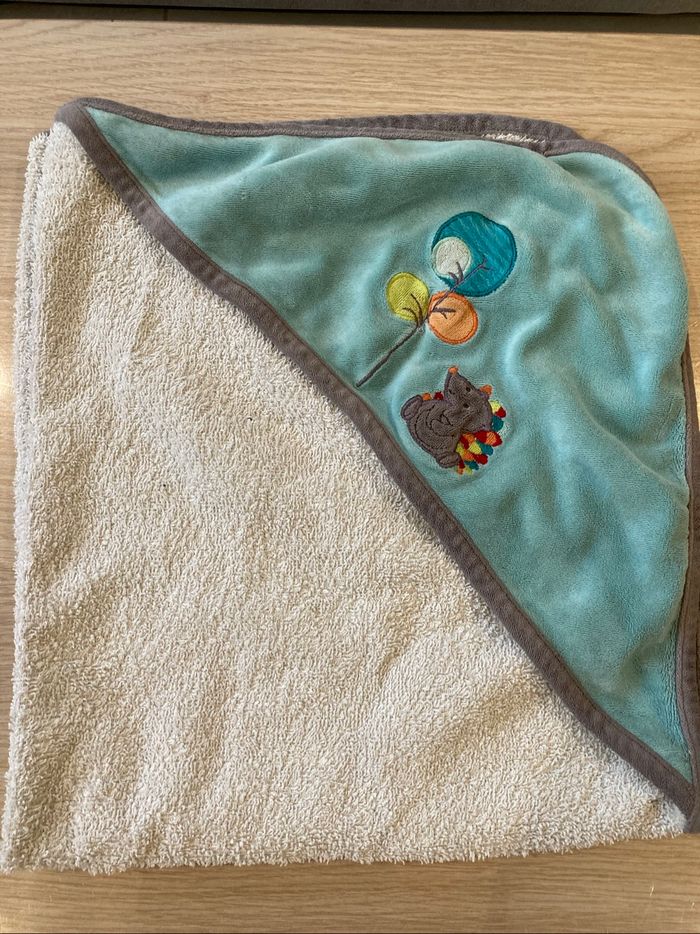 Lot de 2 capes de bain Kiabi - photo numéro 3