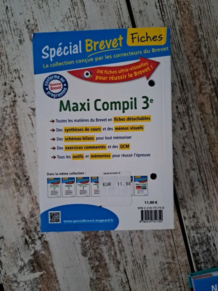 Lot de 3 livres spécial brevets - photo numéro 3