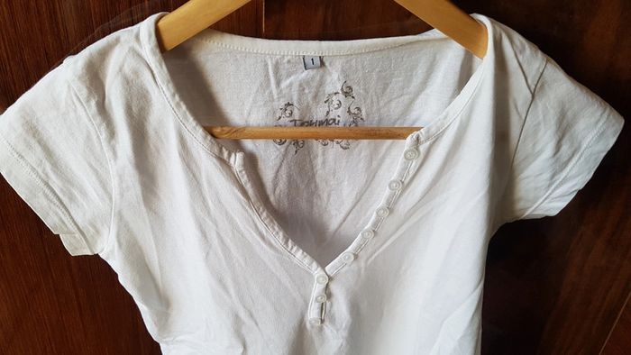 Tee shirt blanc - photo numéro 2