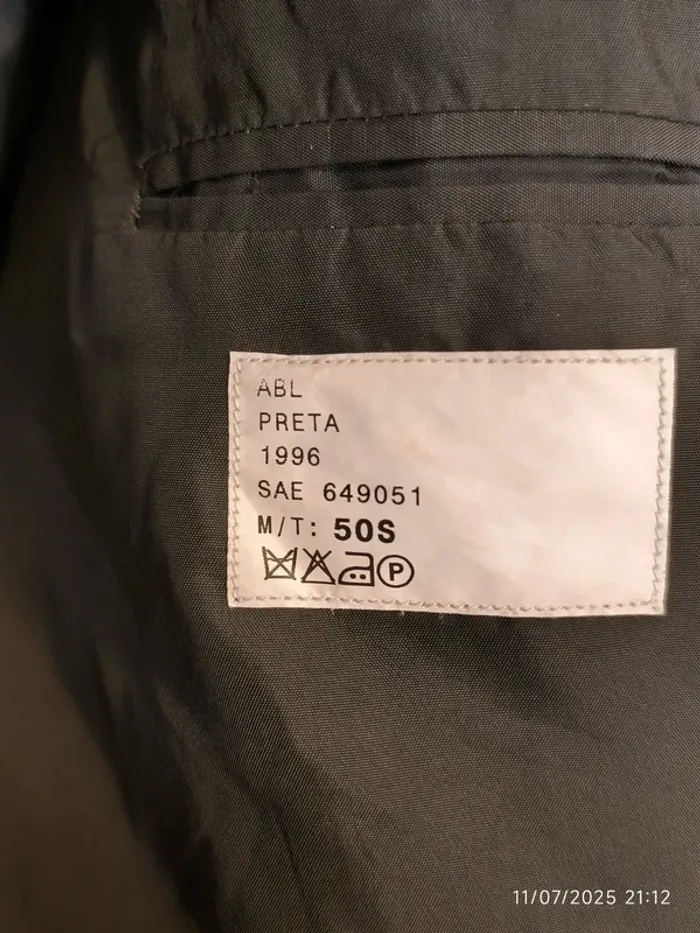 Veste blazer militaire (XL) - photo numéro 6