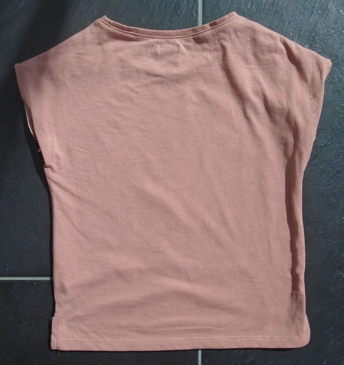 Joli tee-shirt palmiers fille 5 ans (108-113 cm) - photo numéro 4