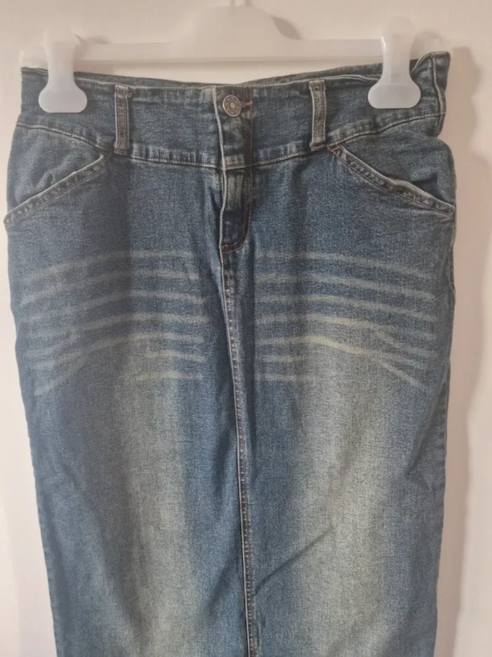 Jupe longue jeans - photo numéro 2