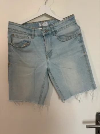 Short en jeans