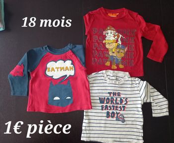 Vêtement 18 mois garçon