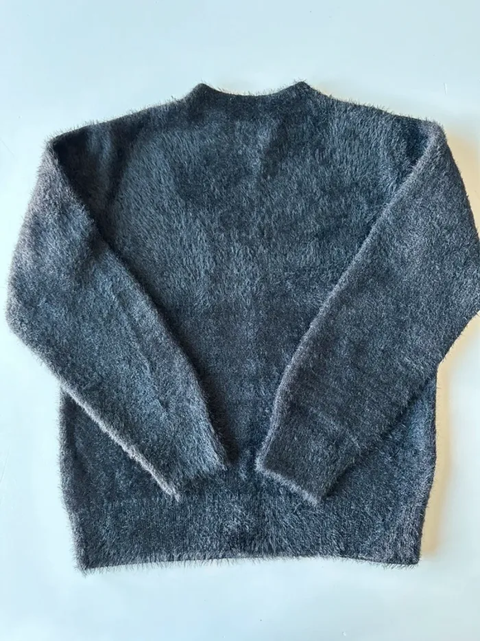 Pull pilou noir - photo numéro 5