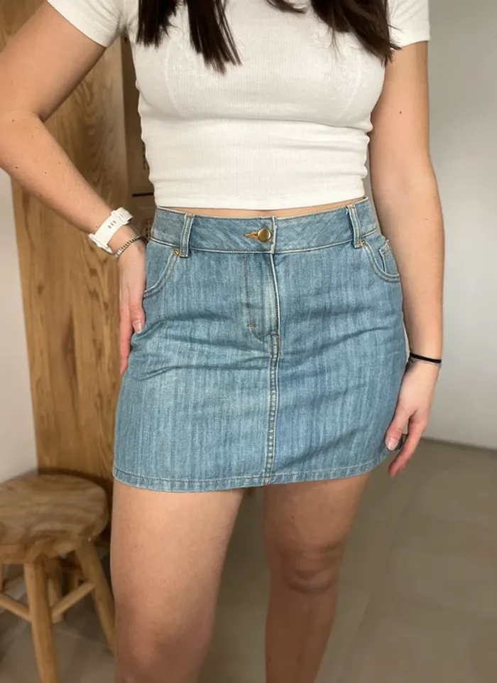 Jupe en jean H&M