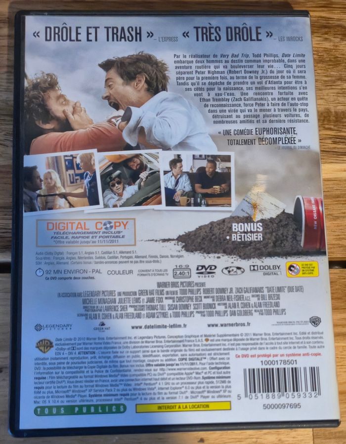 Dvd Date limite - photo numéro 2