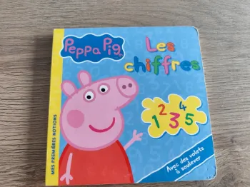 Livre Peppa pig les chiffre